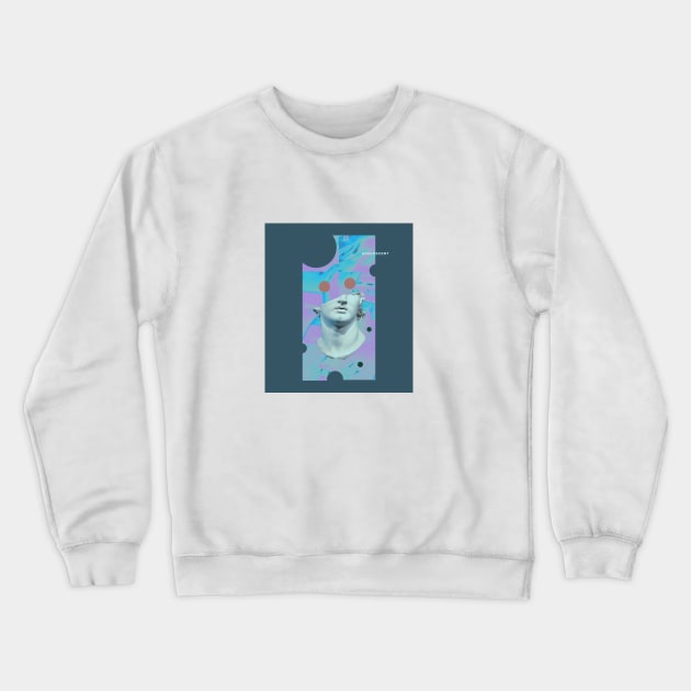 Melancholic Crewneck Sweatshirt by Dusty wave